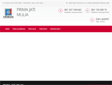 Tablet Screenshot of primajatimulia.com